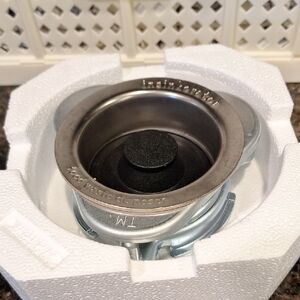 NEW InSinkErator Sink Flange with Stopper - Stainless Steel